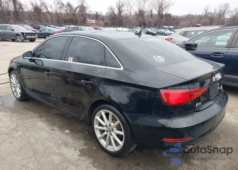 2015 Audi A3 2.0T Premium z USA, uszkodzony, nr VIN WAUEFGFF8F1135493